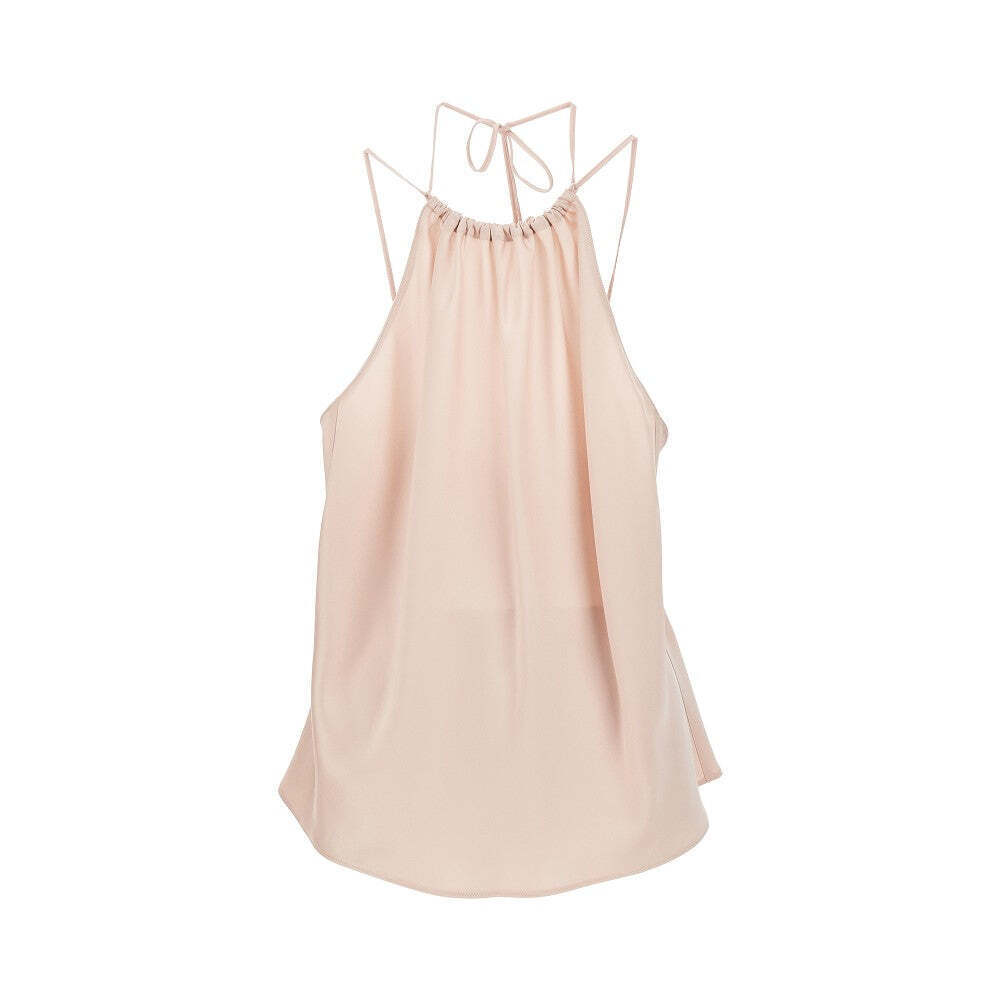 Pinko Satin Halter Neck Top